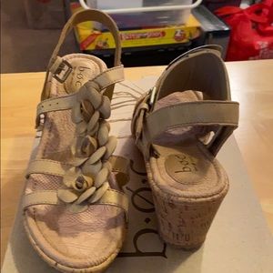 BOC Cornelius Wedge Sandals size 10